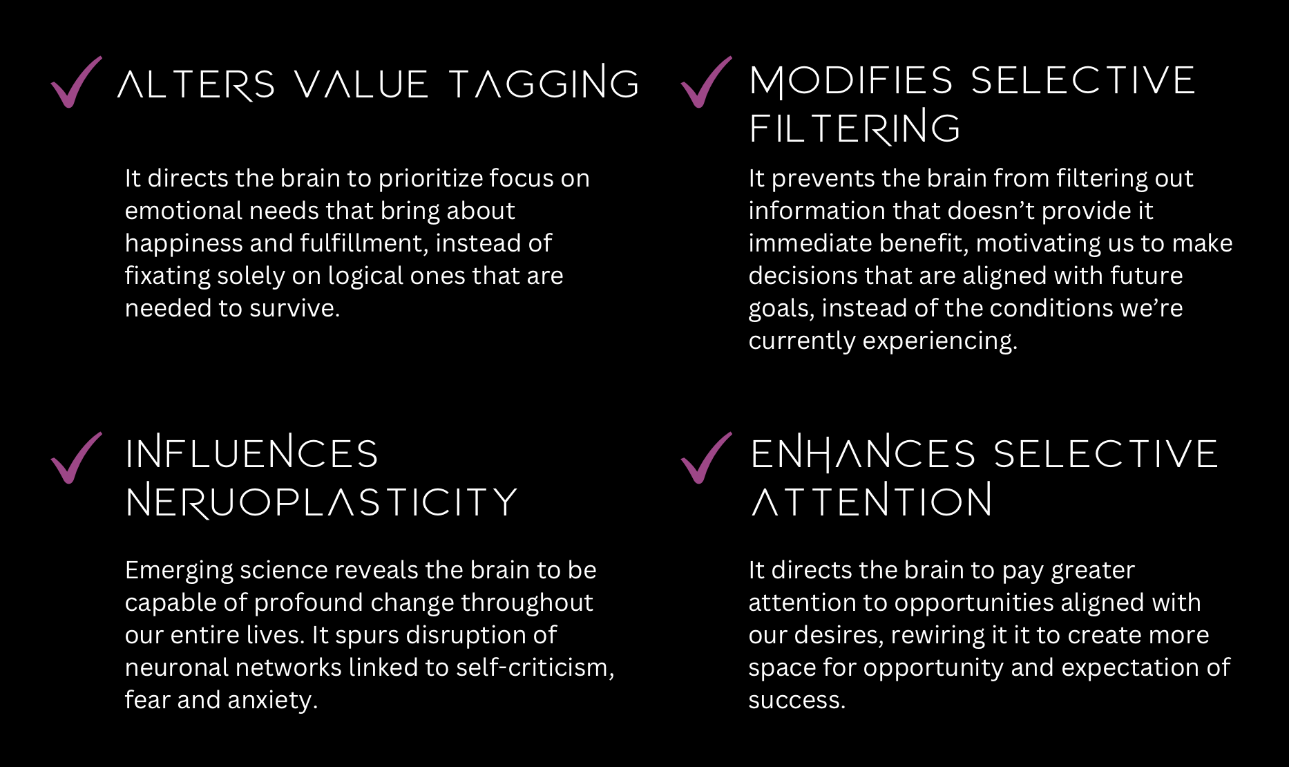 Visualization Impacts the Brain