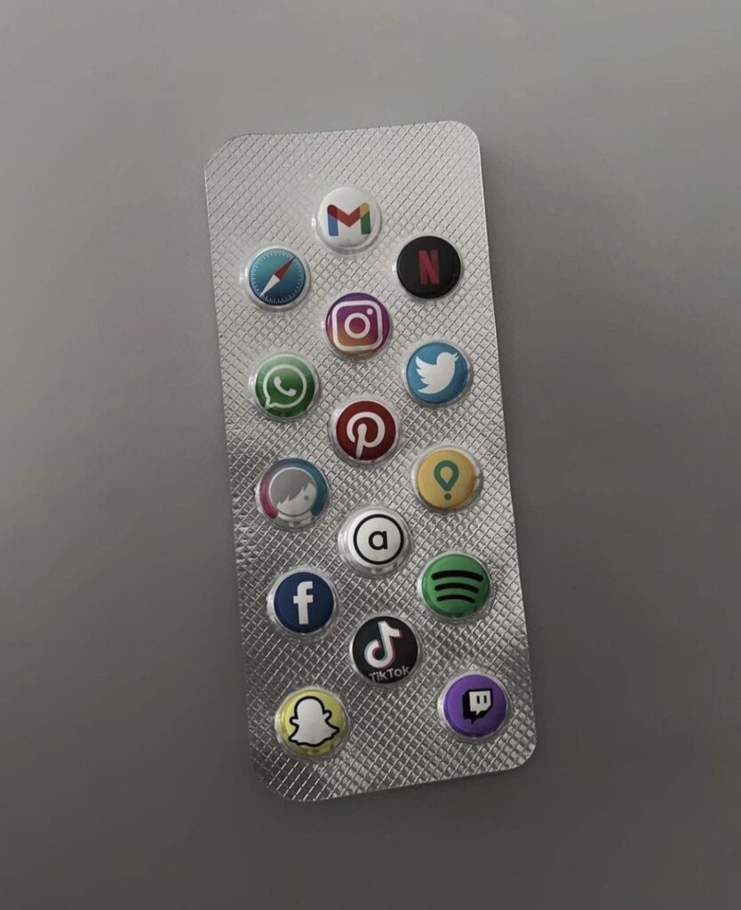 this image is to show consumption of social media use