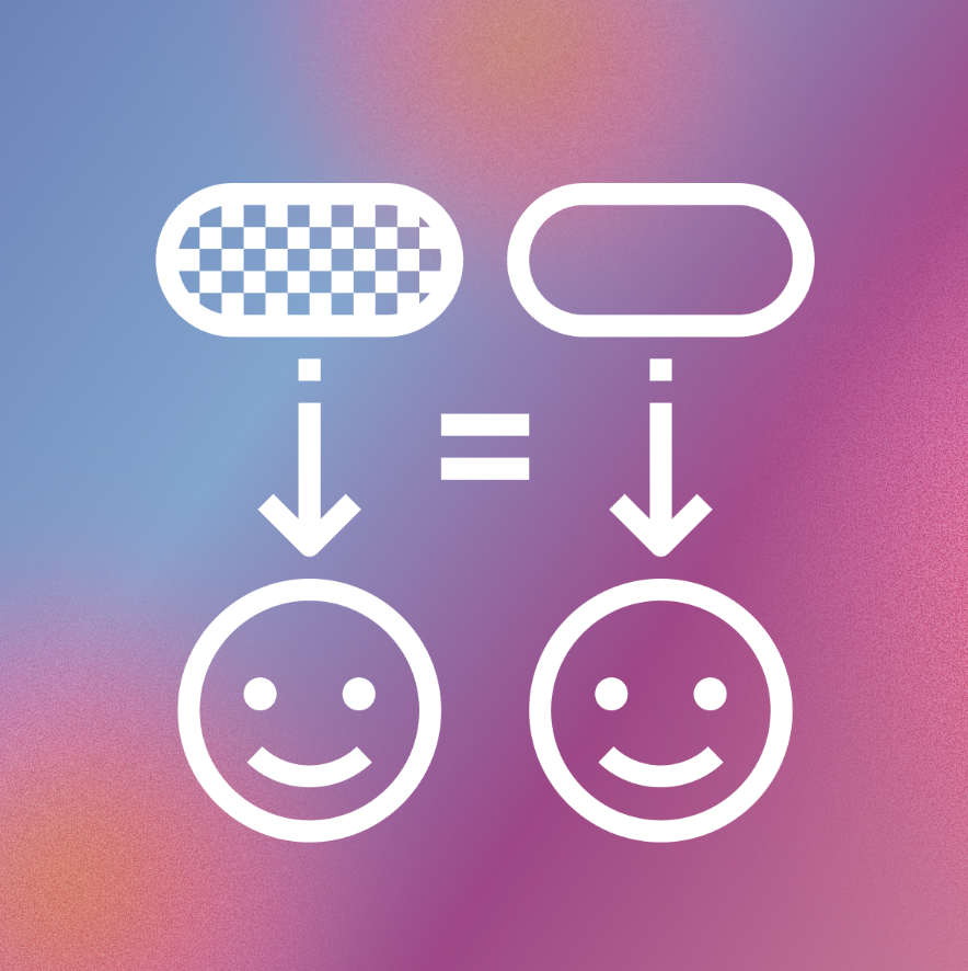 This image describes the placebo effect