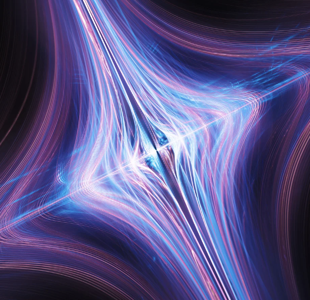 A vibrant, abstract image representing the energy and potential of quantum manifestation.